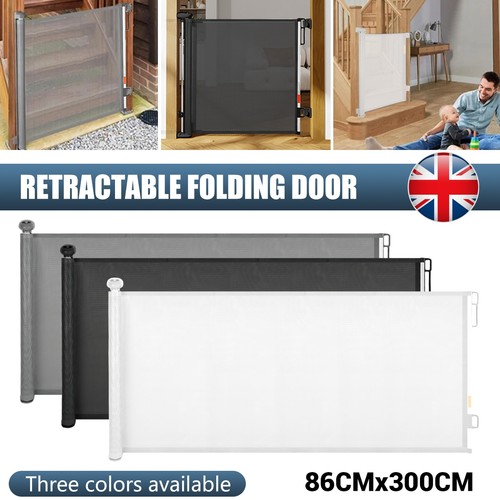 Retractable baby toddler - retractable, gate