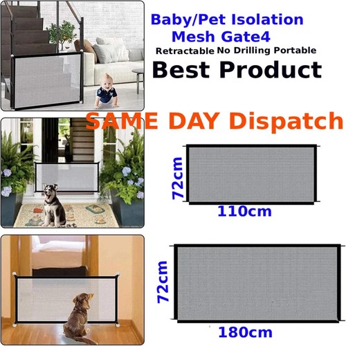 New retractable pet gate - retractable,