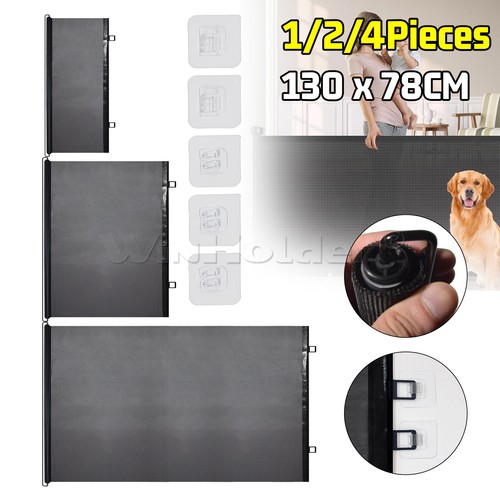 Retractable pet dog gate baby - dog,